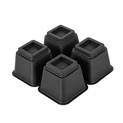 Heavy Duty Multi Height Adjustable Bed Risers Adjustable to 8, 5 or 3