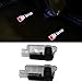 Klinee Easy Installation Car Door LED Logo Projector Ghost Shadow Lights for Audi Series primary