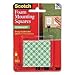 3M Adhesive Tabs Mounting Double-Sided Foam Tape Squares, 1-Inch 32 Tabs
