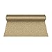Firefly Craft Gold Glitter Heat Transfer Vinyl - HTV Vinyl for Cricut - Heat Press Vinyl for Shirt Transfers - Iron On Fabric Sheets - 1 Piece, 5 Feet by 12.25 Inch Roll