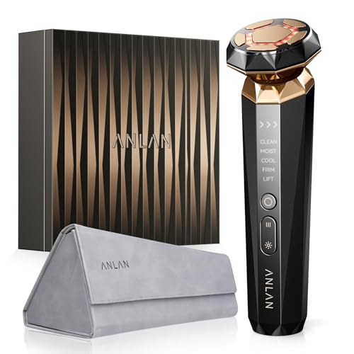 ANLAN Radiofrequency Facial Massager 18K Gold Anti-Wrinkle Professional Anti-Ageing Sensitive Skin Available