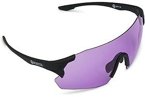 Beretta Unisex Protective Shooting Safety Plastic Frame Challenge EVO Glasses for Eye Protection