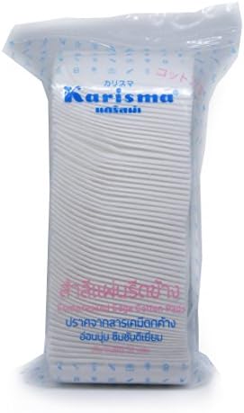 saengla compressed Edge cotton pads Soft, absorb easily. Cleansing Wipes, Travel Makeup Wipe, Pulp Towel Face Wash Skin Care Paper wipe 50 pcs