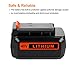 Energup 2 Pack 40 Volt MAX 2.0Ah Replacement Battery for Black&Decker LBX2040 LBX36 LBXR36 LBXR2036 40V Lithium Ion Battery