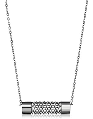 Cityscape Chains Silver-Tone Pendant Necklace, 18