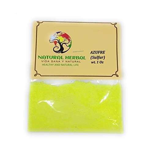 Azufre Natural en Polvo (1oz.) Grocery & Gourmet Food Azufre Natural en Polvo (1oz.) Grocery & Gourmet Food