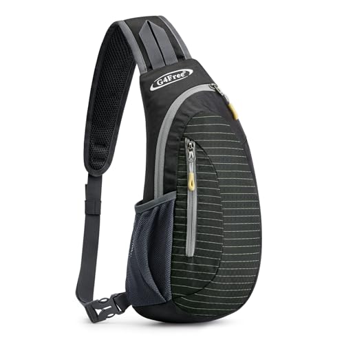 G4Free Sling Bag for Men Women, Small Crossbody