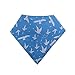 Moly Baby Bandana Drool Bibs,7-Pack for Boys and Girls