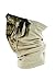 Flame Resistant Face Mask Neck Gaiter, USA Made, 6.4 Cal, Lightweight, Soft FRC (Zombie Face Gaiter (Beige)