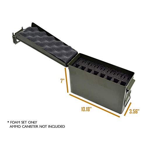 MY CASE BUILDER 16 Pistol Magazine Foam Insert Ammunition Mag Storage