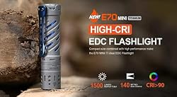 ACEBEAM E70 MINI - High CRI 90+ EDC Flashlight 1500