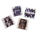 Vandor 16085 Doctor Who 4 Piece Ceramic Coaster Set, Multicolored