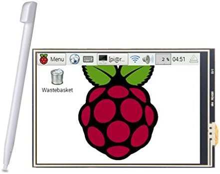 SANGCO TFT LCD Display 3.5 Inch 480×320 TFT Display Monitor HDMI SPI Interface with Touch Pen for Raspberry Pi 2B B+ Raspberry Pi 3B