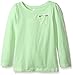 Crazy 8 Girls' Creamy Melon Sequin Pocket Knit Top