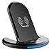 LOVPHONE Fast Wireless Charger,QI Wireless Charging Pad Stand 2-Coil Wireless Charger for iPhone X/iPhone 8/8 Plus/Galaxy Note 8/S8/S8 Plus/S7/S7 Edge/S6/S6 Edge/Note 5 and More