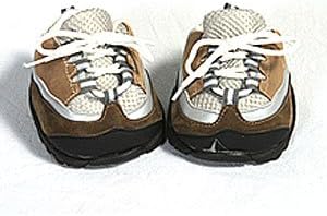 Dolls Shoes - BROWN TENNIS SHOES - Fits Most Medium to Large Dolls and Stuffed Animals