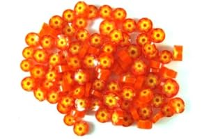 Cape Jasmine Murrine 6103-96 Millefiori COE 96 Glacial Art Glass