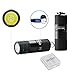 OLIGHT I1R EOS 130 Lumen Philips LUXEON TX LED Tiny Rechargeable Led Keychain Light Two Modes Twist Switch Mini Compact Flashlight with Built-in Rechargeable Battery and SKYBEN Battery Case
