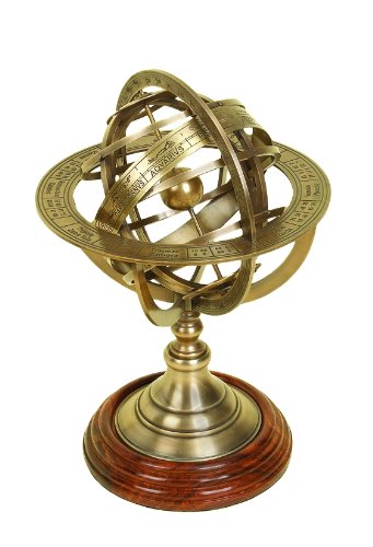 Deco 79 Brass Globe Armillary Unique Table Decor
