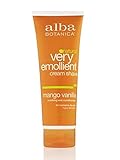 Alba Botanica Very Emollient Cream Shave, 8 Ounce Tubes