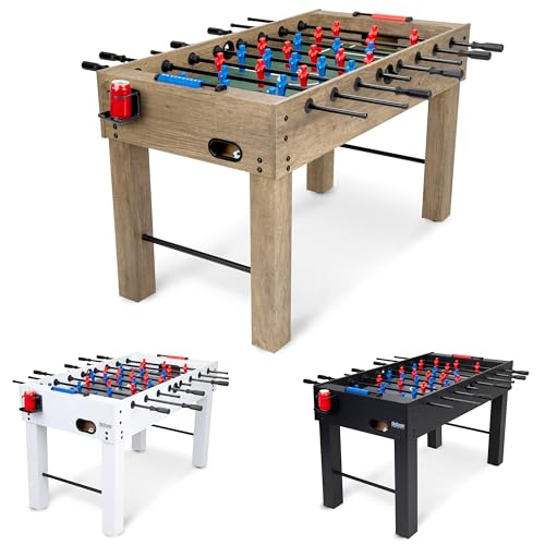 GoSports 54 Inch Full Size Foosball Table Includes 4 Balls and 2 Cup