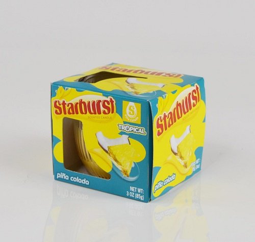 Starburst Pina Colada Scented Candle