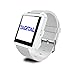 Tagital® T8 Bluetooth Smart Watch Wrist Watch For Android IOS Smart Phone Samsung S5 / Note 2 / 3 / 4, Nexus 6, HTC, Sony, Huawei and Other Android Smart Phones (White)