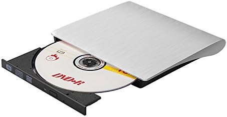 Guamar External CD Drive,USB3.0 Portable External DVD Drive, External CD DVD Drive&amp;CD DVD+/-RW Writer/Rewriter/Player for Apple Macbook/Macbook Pro/Laptop/Desktop(White)