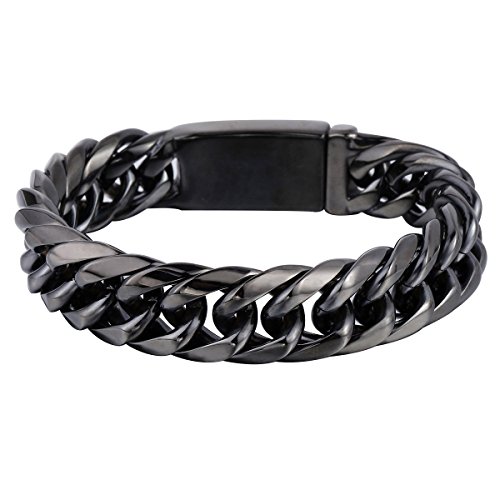 Trendsmax 16mm mens chain rombo double curb cuban link …