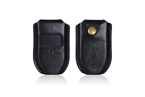 Trezor Crypto Hardware wallet (White) with CryptoHWwallet Black Protective Leather case and dust bag Gift set in retail box