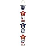 Americana Welcome Party Sign, 28" x 4"
