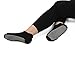 BestSocks Non Slip Yoga Pilates Barre Socks with Silicone Strong Grips and Jump Socks, Medium