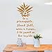 Pineapple Wall Decal Pineapple Wall Decor Pineapple Decals Be a Pineapple Stand Tall wear a Crown be Sweet in The Inside Wall Quote Decal