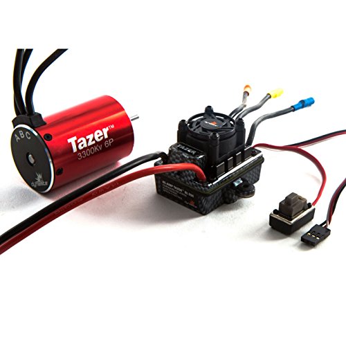 Dynamite Tazer 1/10 6-Pole 3300Kv Waterproof/ESC Motor Combo V2, DYNS0600