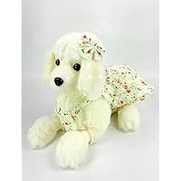 HOUSESTORAGE Cute Dog Stuffed Animals & Plush Toys Plush Poodle Dog Doll Plush Toys Children Gift Easter Baskets Gifts