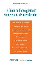 Le  guide de l'enseignement supérieur et de la recherche