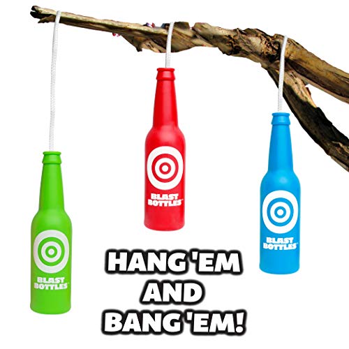 GoSports Outdoors Blast Bottles 6 Pack Shatterproof Bottle Shooting