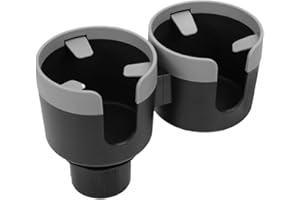 Water Cups Holder Expanders 2 in 1 Cup Holders Drinks Storage Expander Case for Cars Trucks Autos Universal Car Cup Holder fo