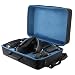 co2crea Hard Travel Case Replacement for Oculus Rift S PC-Powered VR Gaming Headset (Black Case + Inner Blue Box)