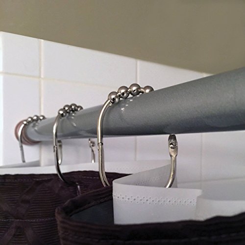 image for 2 Lb. Depot 2LB Depot Wide Shower Curtain Rings / Hooks Set, Decorati