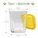 Green Sprouts Reusable Baby Food Glass Containers Freezer Cubes (4oz/4pk)-Aqua