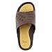 Kaiback Shower Shoes Men - Brown Waterproof Slide Sandals Rubber Non-Slip Bathroom College Dorm Indoor House Beach Shower Slippers (10/11)
