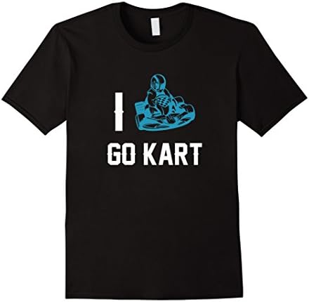 Men's I Go Kart Go Cart Racing Racer Gift Motorsports T-Shirt 3XL Black