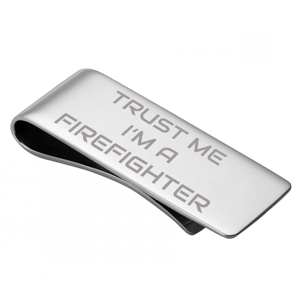 Ashton and Finch Firefighter Money Clip for Men and Women Novelty Fireman Gifts and Presents