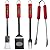 NFL San Francisco 49Ers 4-Piece Barbecue Set