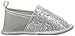 Luvable Friends Unisex Baby Crib Shoes, Silver Spark, 0-6 Months