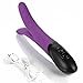 AmoreToy® Rechargeable Multifunctional Silicone Vibrator - 9 Patterns for Internal Stimulation - G-spot Vibe,clitroal Stimulator,male Prostate Massager,foreplay Teaser,powerful Vibration Anal Toy
