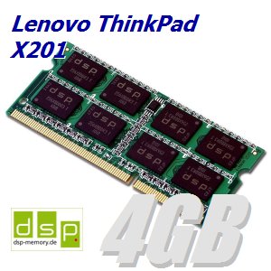 4GB Speicher / RAM für Lenovo ThinkPad X201