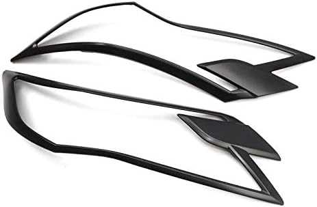 For Mitsubishi Pajero Sport Challenger 2016-2018 Auto accessories Car styling Front Head light Decoration Cover 2