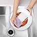 Dish Scraper, McoMce Durable Pan Scraper, Good Grip Kitchen Food Scraper, Multifunction Kitchen Scraper Used for Clears Leftover Food, Scraping Dough, Stir Etc, Silicone Sink Scraper, Easy to Clean